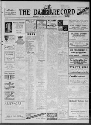 The Daily Record (Oklahoma City, Okla.), Vol. 29, No. 218, Ed. 1 Tuesday, September 13, 1932