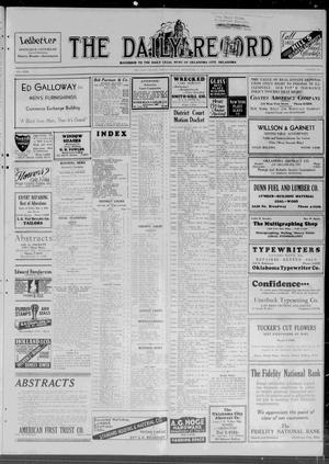 The Daily Record (Oklahoma City, Okla.), Vol. 29, No. 221, Ed. 1 Friday, September 16, 1932