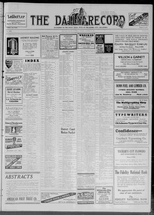 The Daily Record (Oklahoma City, Okla.), Vol. 29, No. 245, Ed. 1 Saturday, October 15, 1932