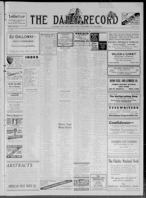 The Daily Record (Oklahoma City, Okla.), Vol. 29, No. 251, Ed. 1 Saturday, October 22, 1932