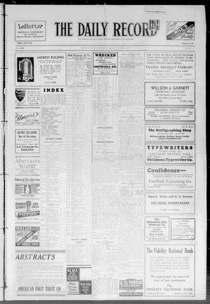 The Daily Record (Oklahoma City, Okla.), Vol. 29, No. 278, Ed. 1 Wednesday, November 23, 1932