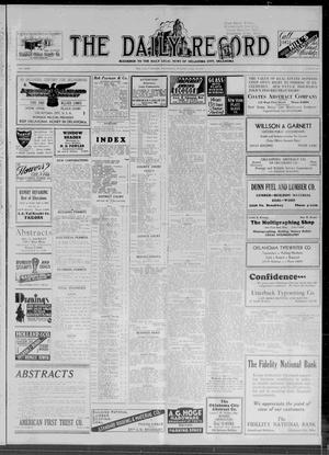 The Daily Record (Oklahoma City, Okla.), Vol. 29, No. 165, Ed. 1 Wednesday, July 13, 1932
