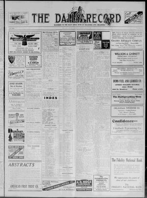 The Daily Record (Oklahoma City, Okla.), Vol. 29, No. 172, Ed. 1 Thursday, July 21, 1932
