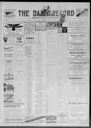The Daily Record (Oklahoma City, Okla.), Vol. 29, No. 177, Ed. 1 Wednesday, July 27, 1932