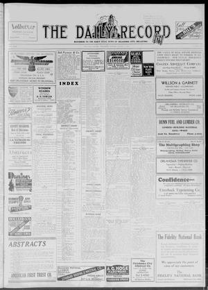 The Daily Record (Oklahoma City, Okla.), Vol. 29, No. 189, Ed. 1 Wednesday, August 10, 1932