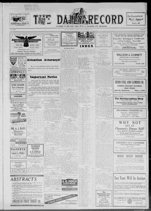 The Daily Record (Oklahoma City, Okla.), Vol. 29, No. 69, Ed. 1 Tuesday, March 22, 1932