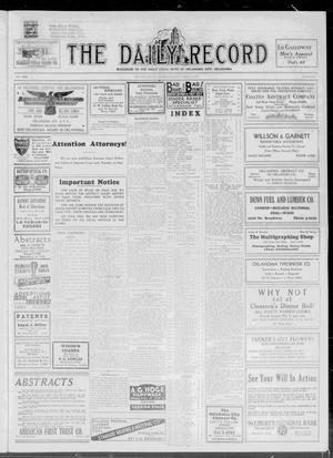 The Daily Record (Oklahoma City, Okla.), Vol. 29, No. 72, Ed. 1 Saturday, March 26, 1932