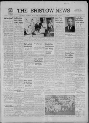 The Bristow News (Bristow, Okla.), Vol. 10, No. 24, Ed. 1 Thursday, October 3, 1957