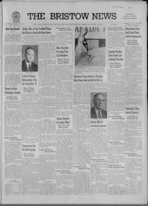 The Bristow News (Bristow, Okla.), Vol. 10, No. 30, Ed. 1 Thursday, November 14, 1957