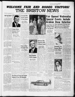 The Bristow News (Bristow, Okla.), Vol. 12, No. 23, Ed. 1 Thursday, September 24, 1959