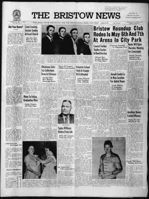 The Bristow News (Bristow, Okla.), Vol. 13, No. 3, Ed. 1 Thursday, May 5, 1960