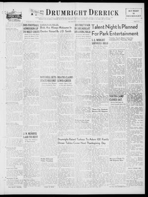 The Drumright Derrick (Drumright, Okla.), Vol. 40, No. 26, Ed. 1 Tuesday, August 7, 1951