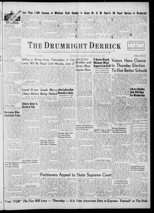 The Drumright Derrick (Drumright, Okla.), Vol. 44, No. 21, Ed. 1 Tuesday, June 21, 1955