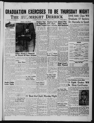 The Drumright Derrick (Drumright, Okla.), Vol. 47, No. 17, Ed. 1 Tuesday, May 20, 1958