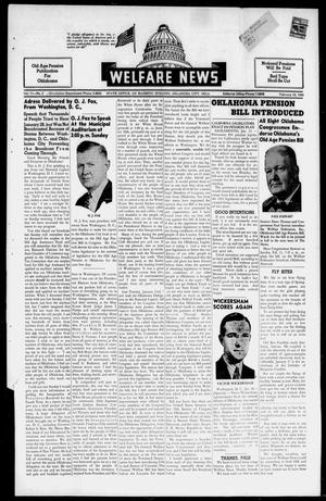 Welfare News (Oklahoma City, Okla.), Vol. 11, No. 2, Ed. 1 Saturday, February 10, 1945
