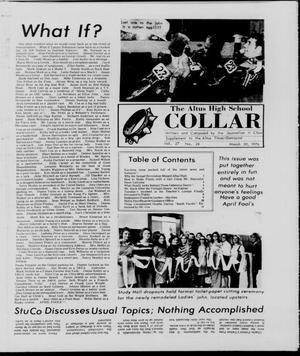 The Altus High School Collar (Altus, Okla.), Vol. 27, No. 24, Ed. 1 Tuesday, March 30, 1976