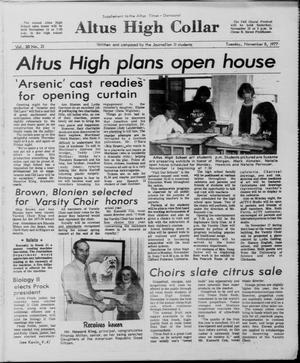 Altus High Collar (Altus, Okla.), Vol. 30, No. 21, Ed. 1 Tuesday, November 8, 1977