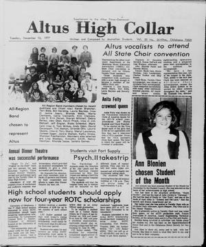 Altus High Collar (Altus, Okla.), Vol. 30, No. 25, Ed. 1 Tuesday, December 13, 1977