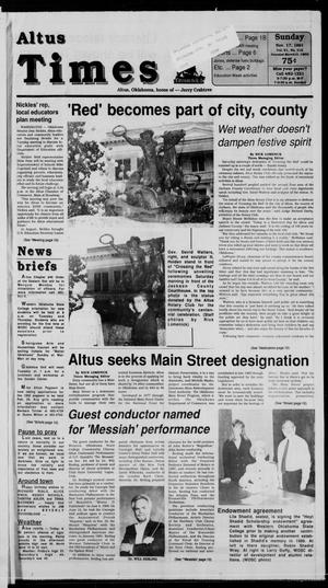 Altus Times (Altus, Okla.), Vol. 91, No. 210, Ed. 1 Sunday, November 17, 1991