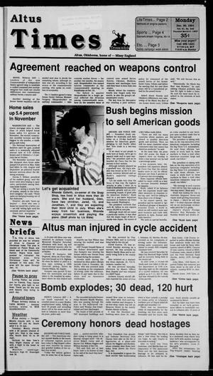 Altus Times (Altus, Okla.), Vol. 91, No. 246, Ed. 1 Monday, December 30, 1991