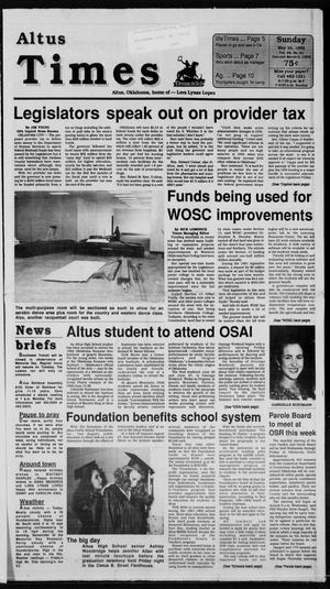 Altus Times (Altus, Okla.), Vol. 92, No. 61, Ed. 1 Sunday, May 24, 1992