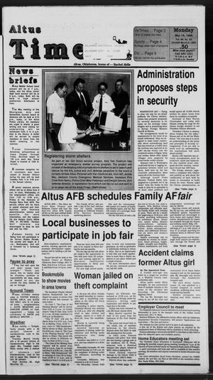 Altus Times (Altus, Okla.), Vol. 95, No. 53, Ed. 1 Monday, May 15, 1995