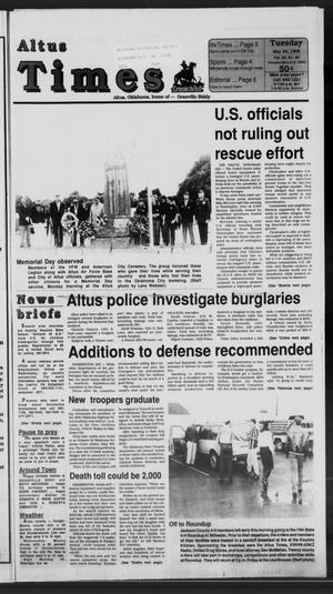 Altus Times (Altus, Okla.), Vol. 95, No. 66, Ed. 1 Tuesday, May 30, 1995