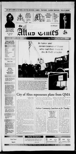 The Altus Times (Altus, Okla.), Vol. 111, No. 307, Ed. 1 Friday, September 11, 2009