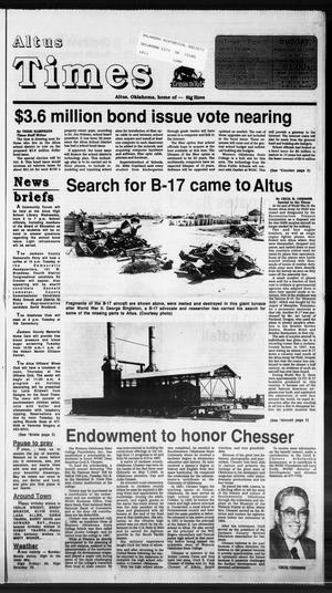 Altus Times (Altus, Okla.), Vol. 96, No. 170, Ed. 1 Sunday, September 29, 1996