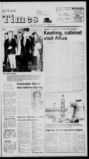 Altus Times (Altus, Okla.), Vol. 96, No. 274, Ed. 1 Wednesday, January 29, 1997