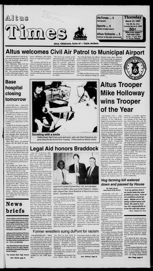 Altus Times (Altus, Okla.), Vol. 96, No. 311, Ed. 1 Thursday, March 13, 1997