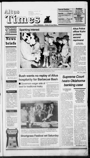 Altus Times (Altus, Okla.), Vol. 98, No. 175, Ed. 1 Friday, October 10, 1997