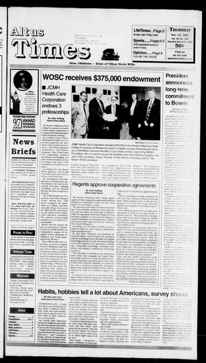Altus Times (Altus, Okla.), Vol. 98, No. 233, Ed. 1 Thursday, December 18, 1997