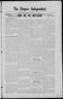 Primary view of The Depew Independent (Depew, Okla.), Vol. 13, No. 23, Ed. 1 Friday, August 12, 1921