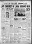 Thumbnail image of item number 1 in: 'Pauls Valley Democrat (Pauls Valley, Okla.), Vol. 39, No. 3, Ed. 1 Thursday, March 5, 1942'.