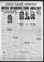 Thumbnail image of item number 1 in: 'Pauls Valley Democrat (Pauls Valley, Okla.), Vol. 37, No. 11, Ed. 1 Thursday, May 2, 1940'.