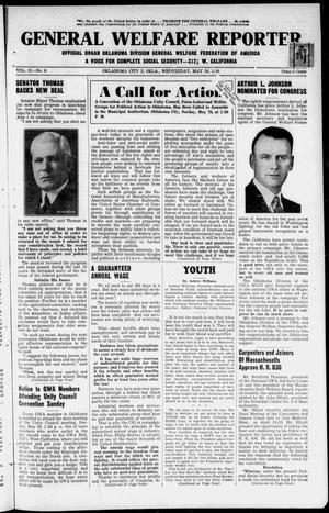 General Welfare Reporter (Oklahoma City, Okla.), Vol. 11, No. 6, Ed. 1 Wednesday, May 24, 1944
