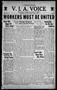 Thumbnail image of item number 1 in: 'V.I.A. Voice (Oklahoma City, Okla.), Vol. 1, No. 20, Ed. 1 Friday, April 6, 1934'.