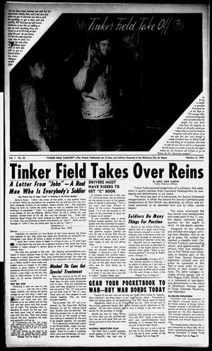 Tinker Field Take-Off (Oklahoma City, Okla.), Vol. 1, No. 20, Ed. 1 Saturday, February 6, 1943