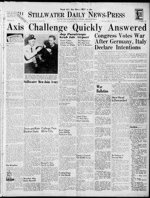 Stillwater Daily News-Press (Stillwater, Okla.), Vol. 32, No. 295, Ed. 1 Thursday, December 11, 1941