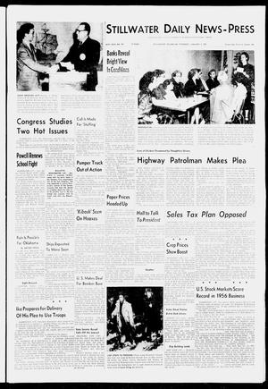 Stillwater Daily News-Press (Stillwater, Okla.), Vol. 46, No. 287, Ed. 1 Thursday, January 3, 1957