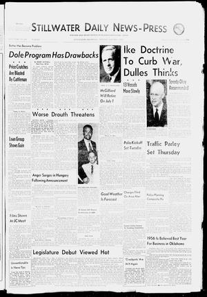 Stillwater Daily News-Press (Stillwater, Okla.), Vol. 46, No. 290, Ed. 1 Monday, January 7, 1957