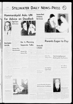 Stillwater Daily News-Press (Stillwater, Okla.), Vol. 47, No. 7, Ed. 1 Monday, February 11, 1957