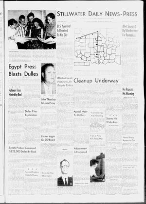 Stillwater Daily News-Press (Stillwater, Okla.), Vol. 47, No. 92, Ed. 1 Wednesday, May 15, 1957