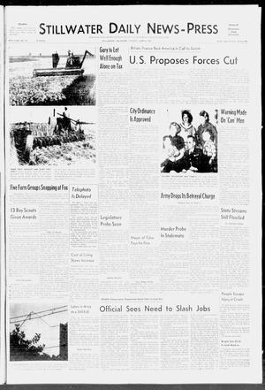 Stillwater Daily News-Press (Stillwater, Okla.), Vol. 47, No. 127, Ed. 1 Tuesday, June 25, 1957