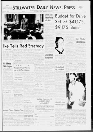 Stillwater Daily News-Press (Stillwater, Okla.), Vol. 47, No. 176, Ed. 1 Wednesday, August 21, 1957