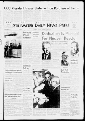 Stillwater Daily News-Press (Stillwater, Okla.), Vol. 47, No. 235, Ed. 1 Wednesday, October 30, 1957