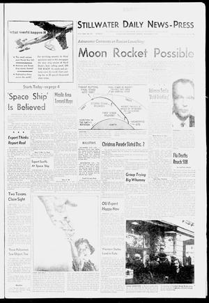 Primary view of object titled 'Stillwater Daily News-Press (Stillwater, Okla.), Vol. 47, No. 239, Ed. 1 Monday, November 4, 1957'.