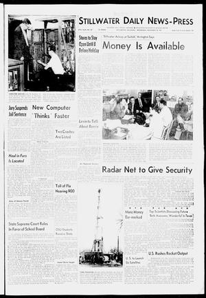 Primary view of object titled 'Stillwater Daily News-Press (Stillwater, Okla.), Vol. 47, No. 253, Ed. 1 Wednesday, November 20, 1957'.