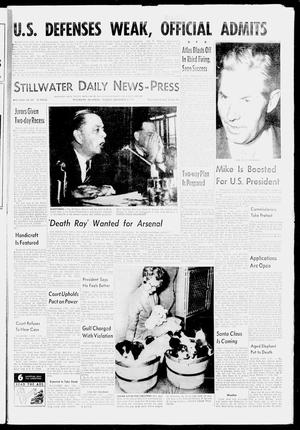 Stillwater Daily News-Press (Stillwater, Okla.), Vol. 47, No. 275, Ed. 1 Tuesday, December 17, 1957